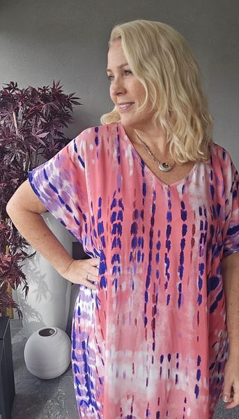 MIREYA KAFTAN – ROSE PINK & LILAC