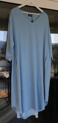 Hovedbilde Sanna V-neck Dress –  sky blue 