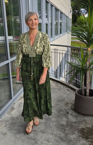Hovedbilde GABRIELLA DRESS –  olive grove - levering ...