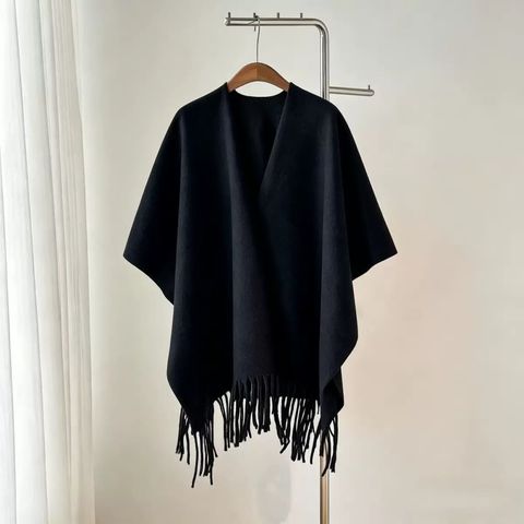 Hovedbilde Talisa Fringe Scarf (P08-C) - Black