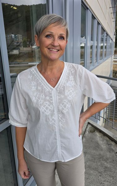 LUCIA BLOUSE ( br49) – WHITE 