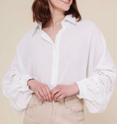 Hovedbilde Saga Blouse ( 8585-3205) - White - ca.25 august ...