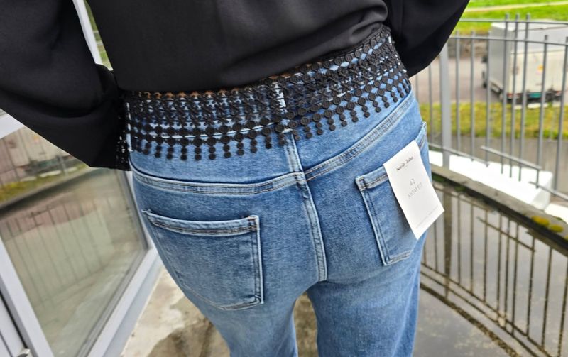ZAYEL SHORT JEANS (ST1091-1) - Light blue