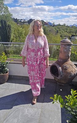 Hovedbilde GABRIELLA DRESS –  pink - levering ca. 5 ...
