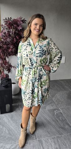 Hovedbilde SPRING LEAVES DRESS (7668)- Mapp jeans - summer ...