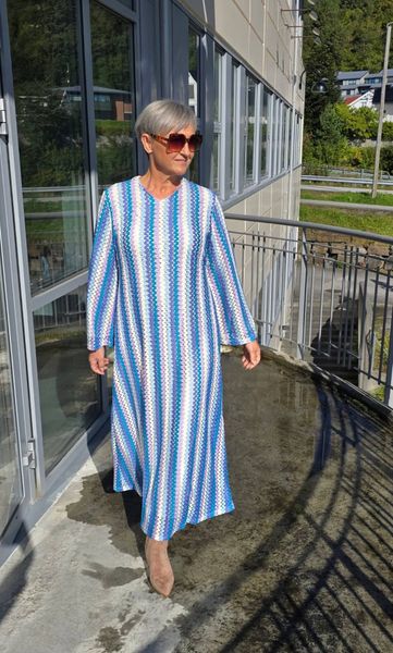 ALLURE DRESS - blue 