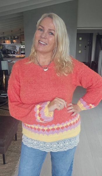 LACIE KNIT (RM6012) ONE SIZE - Coral - 