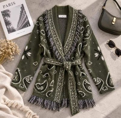 Hovedbilde TUVA CARDIGAN ( lu2532-2021 ) - armygreen - ...