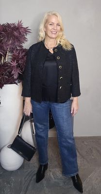 Hovedbilde CHLO&Eacute; JACKET - black -  levering ca. 15 sept