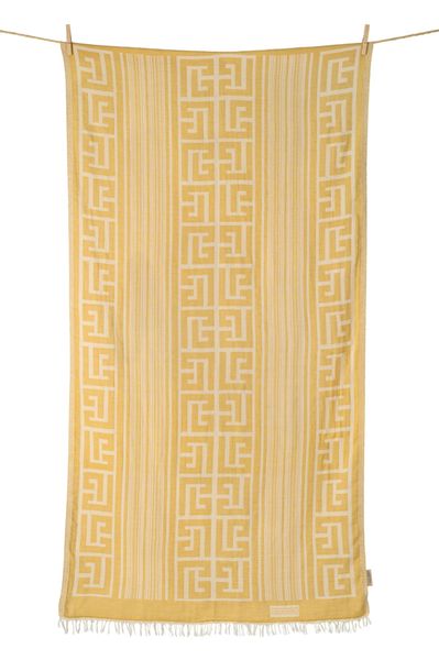 GREEK KEY (23201) - mustard