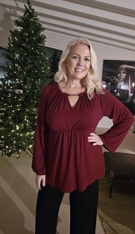 Hovedbilde SORELLA BLOUSE - burgunder-