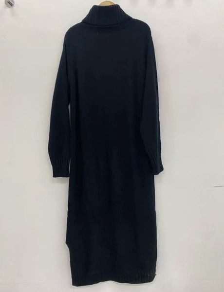 MIRA KNIT DRESS - Black - (6001-2012) - LEVERING CA. 25 august
