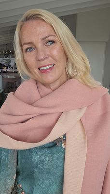 Hovedbilde Isolde Scarf -  ferskenfarger