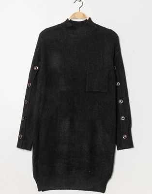 Hovedbilde DAKOTA KNIT DRESS - BLACK - (2330-3422) - ...