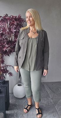 Hovedbilde Top silkemix Mdc ( 61321 ) - military