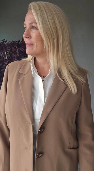 AVA LONG BLAZER - camel - ca.10 oktober