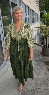 Hovedbilde GABRIELLA DRESS –  olive grove - levering ...