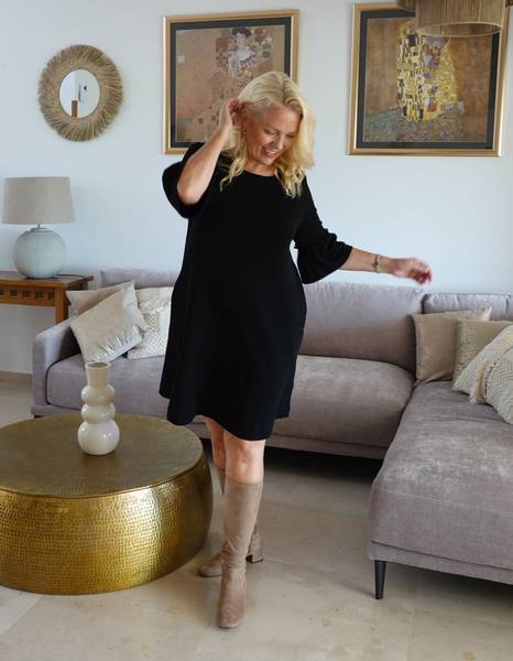 By Basics - Dress Trumpet cuff - sort- kun xs, xl