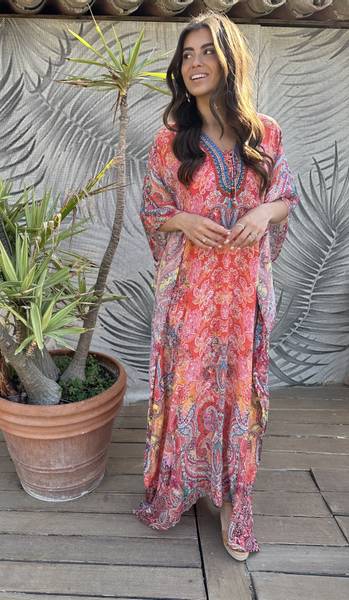 KAFTAN SIMONE - VALERY VAIN - Aperol , xs, small