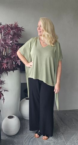 Hovedbilde SOLENA LUREX CARDIGAN ( dp13034 ) - kaki