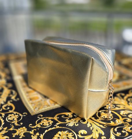 Hovedbilde THE SECRET BAG - SMINKEPUNG - gold