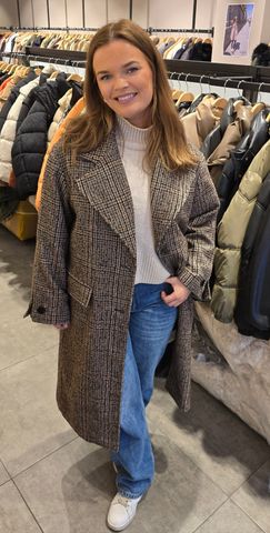 Hovedbilde CL&Egrave;A COAT – K-ZELL Paris - tweed- kun s 