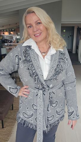 Hovedbilde TUVA CARDIGAN ( lu2532-2021 ) - grey