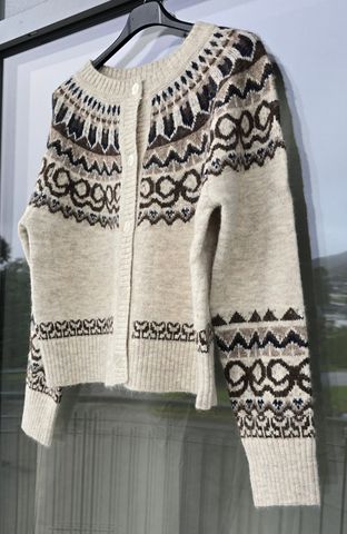 Hovedbilde FREYA CARDIGAN  (2536-2077) - Apricot ( off-white ...