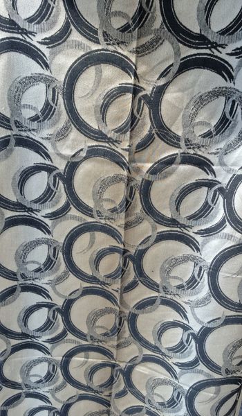 STOLA SCARF ( 268 ) - black circle 