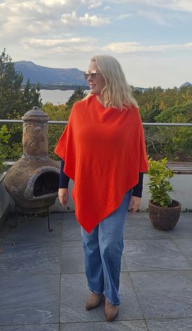 Hovedbilde MAELLE PONCHO (hj13715) - orange
