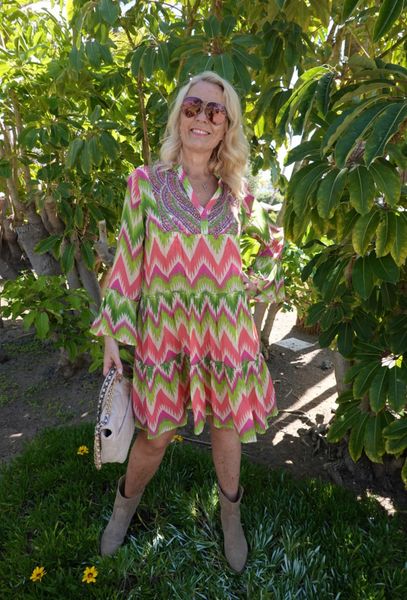 SUKI DRESS - VALERY VAIN - Bahamas- 1 stk small