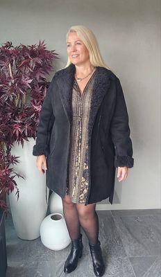 Hovedbilde Sienna Coat – By Sorthe - black