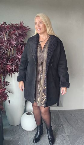 Hovedbilde Sienna Coat – By Sorthe - black - levering ...