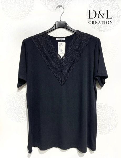 Lorienne Top ( bsq6285 ) - black